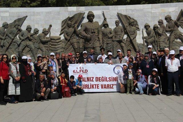 Şehit Fethi Sekin’in Babası Çanakkale Şehitliklerini Gezdi