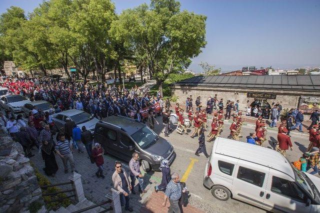 Mehmetçikler 102 Yıl Sonra Çanakkale Savaşlarına Uğurlandı