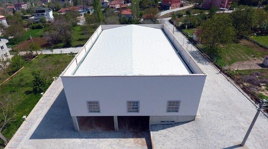 Başkarcı&rsquo;daki D&uuml;ğ&uuml;n Salonu Ve Pazaryeri İnşaatının Yapımı Tamamlandı