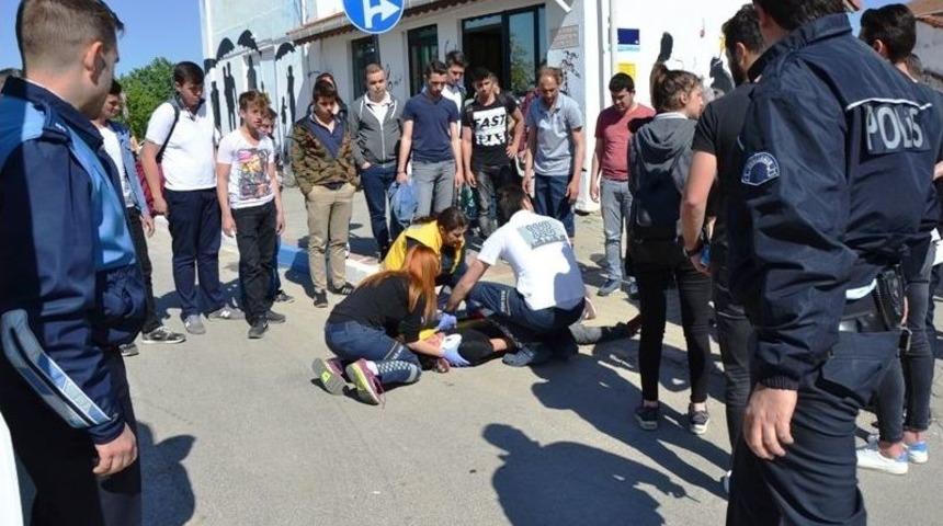 Biga&rsquo;da Kaza: 1 Yaralı