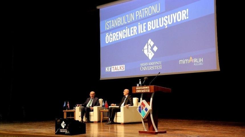 İstanbul&rsquo;un Patronu Kadir Topbaş Hk&uuml; &Ouml;ğrencileri İle Buluştu