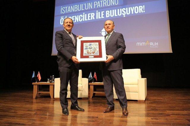 İstanbul’un Patronu Kadir Topbaş Hkü Öğrencileri İle Buluştu