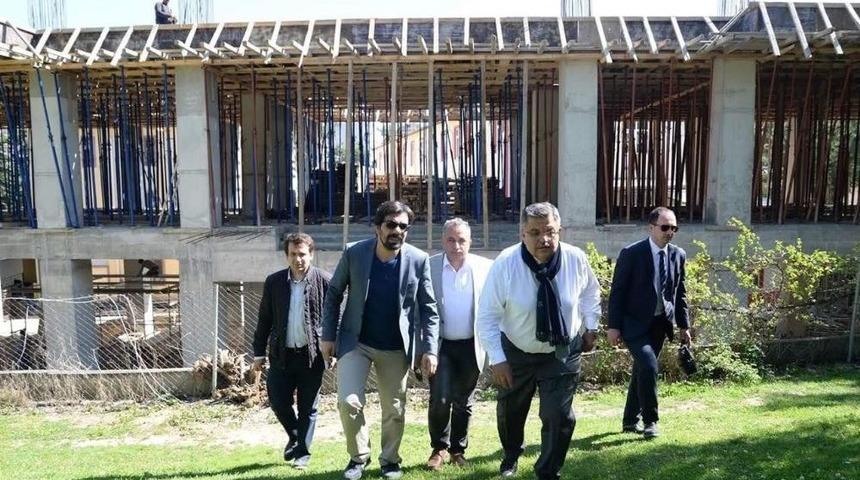 Başkan Yağcı, Projenin Yapım &Ccedil;alışmasını Yerinde İnceldi