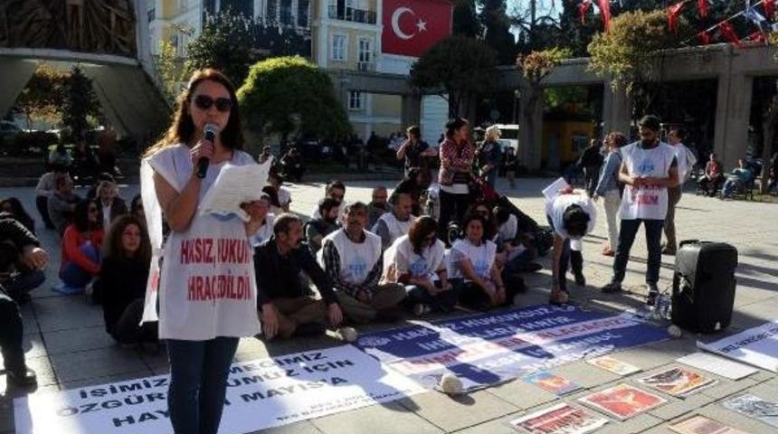 İhra&ccedil; Edilen Memurlar Bakırk&ouml;y'de '1 Mayıs' Etkinliği D&uuml;zenledi