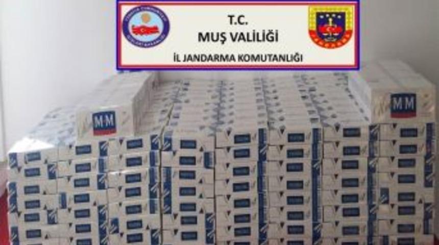 Muş&rsquo;ta Ka&ccedil;ak Sigara Operasyonu