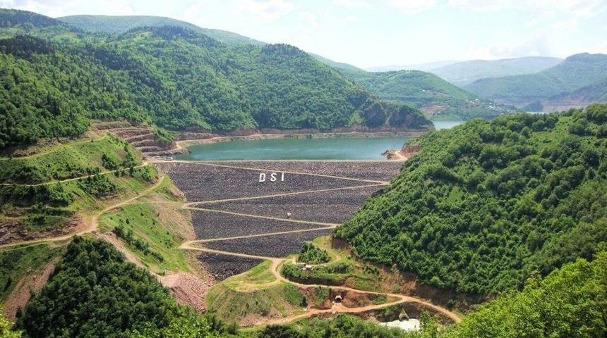 Top&ccedil;am Barajı Tam Kapasite Enerji &Uuml;retiyor