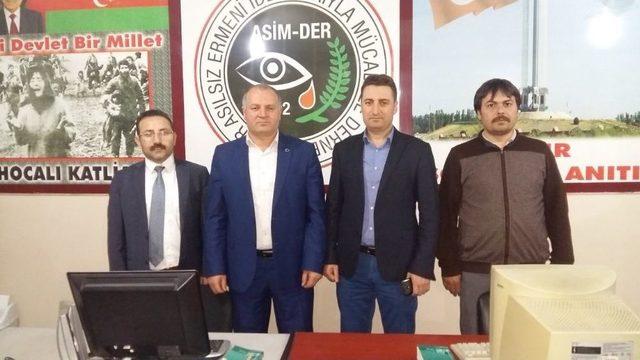 Haydar Aliyev Lisesi Yöneticilerinden Asimder’e Ziyaret