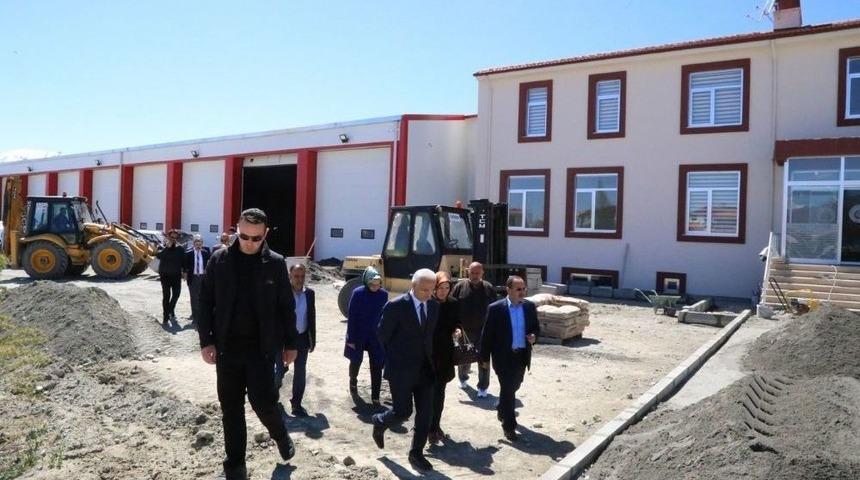 Başkan Başsoy, &Ccedil;alışmaları Yerinde İnceledi