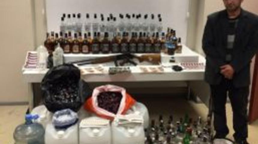 (&ouml;zel Haber) Sancaktepe&rsquo;de Sahte İ&ccedil;ki Operasyonu