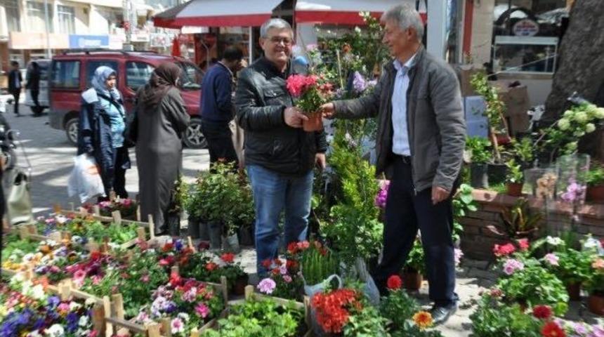 Pazar Yeri &Ccedil;i&ccedil;ek Bah&ccedil;esine D&ouml;nd&uuml;