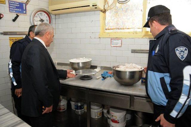 Mamak Zabıtası’ndan Hijyen Denetimi