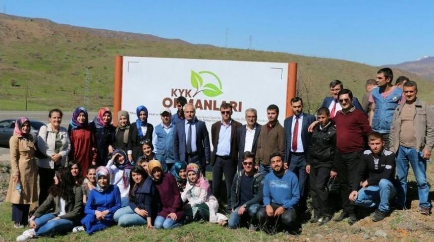 Bing&ouml;l&rsquo;de Kyk Ormanı Oluşturuldu