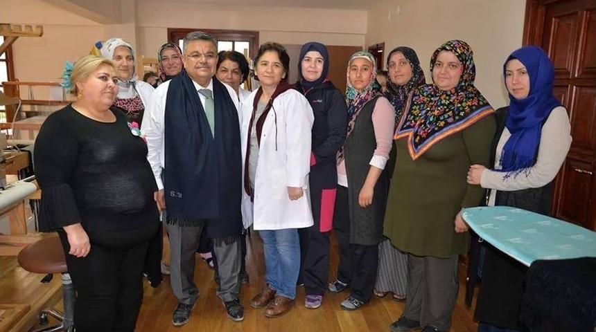 Başkan Yağcı, Bilecik Osmanlı El Sanatları Merkezi&rsquo;ni Ziyaret Etti