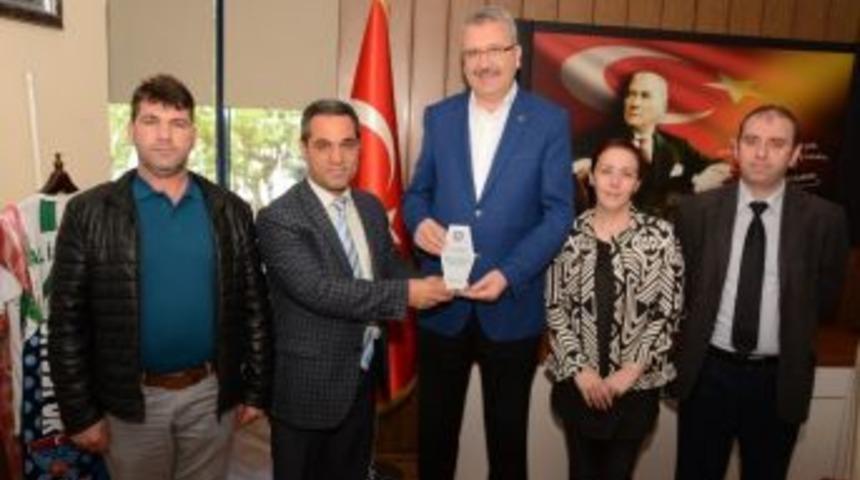 Eğitim Kurumlarından Belediyeye Teşekk&uuml;r Ziyareti