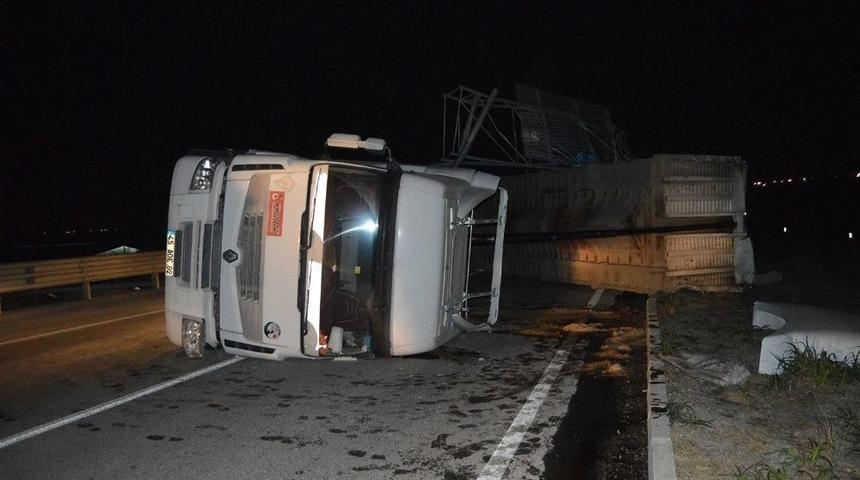 A&ccedil;ık Unutulan Damper Kazaya Neden Oldu