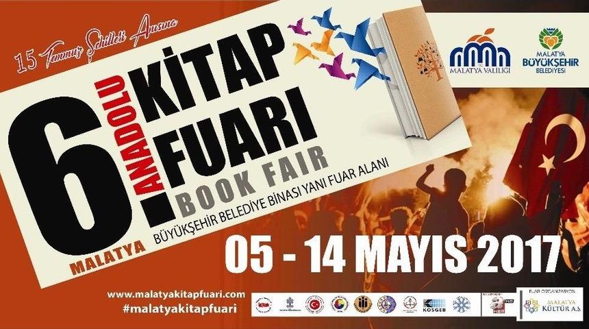 6. Malatya Anadolu Kitap Ve K&uuml;lt&uuml;r Fuarı Cuma G&uuml;n&uuml; A&ccedil;ılıyor