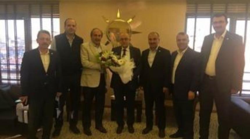 Eğitim Bir-sen’den Ak Parti İl Başkanlığı’na Ziyaret