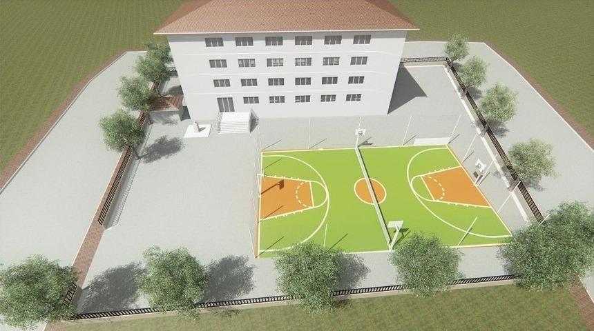 Yunusemre Belediyesi İl&ccedil;edeki 10 Okula Spor Alanı Yapacak