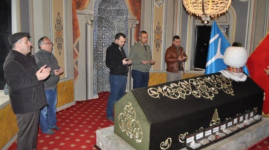 Bilecik İl Protokol &Uuml;yeleri Kentteki Tarihi Yerleri Gezdi