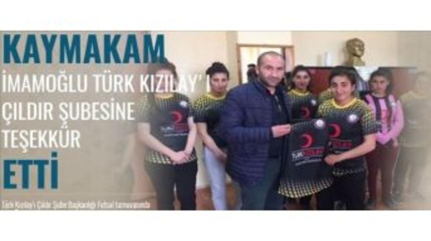 İmamoğlu Kızılaya Teşekk&uuml;r Etti