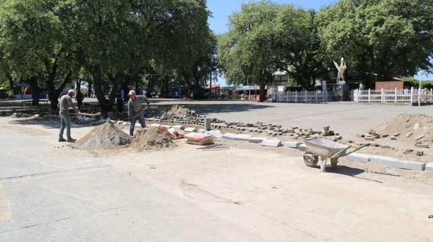 &Ouml;ren Meydanına Otopark Yapılıyor