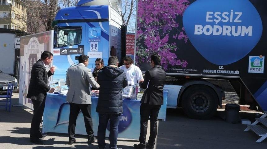 Eşsiz Bodrum Tanıtım Tırı Kars&rsquo;ta