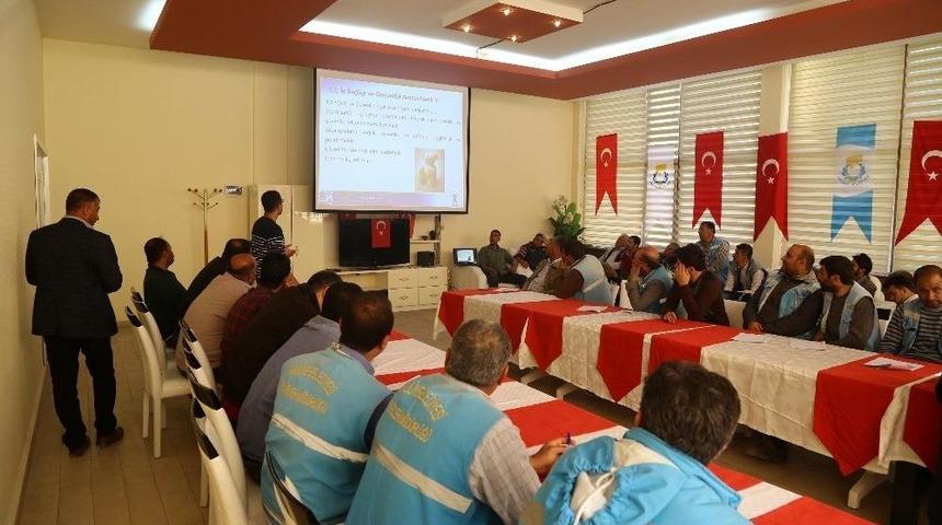 Haliliye Belediyesinden İş Sağlığı Ve G&uuml;venliği Eğitimi