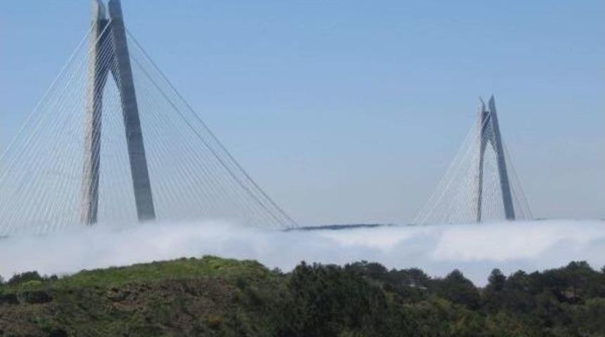 Yavuz Sultan Selim K&ouml;pr&uuml;s&uuml;'den Sis Manzarası