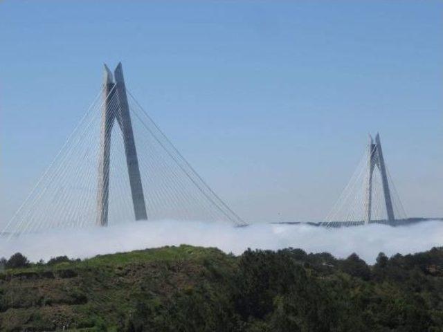 Yavuz Sultan Selim Köprüsü'den Sis Manzarası
