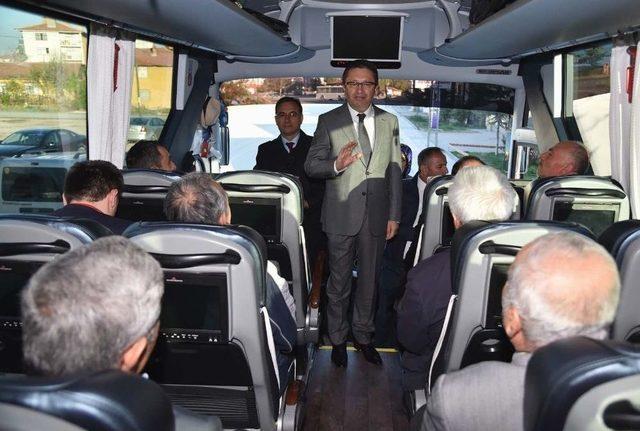 Başkan Tiryaki, Çanakkale Yolcularını Uğurladı