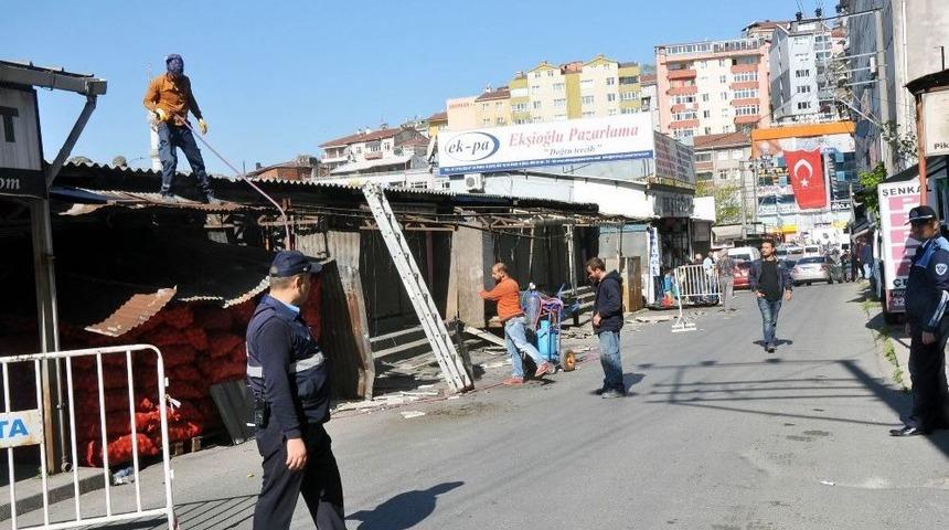 Kdz. Ereğli Pazaryerinde Rehabilitasyon &Ccedil;alışmaları Başladı