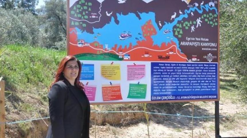 Aydın'da Arapapıştı Kanyonu Turizme A&ccedil;ılıyor