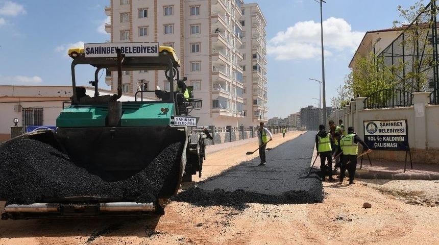 Şahinbey Belediyesi Asfalt &Ccedil;alışmalarına Başladı