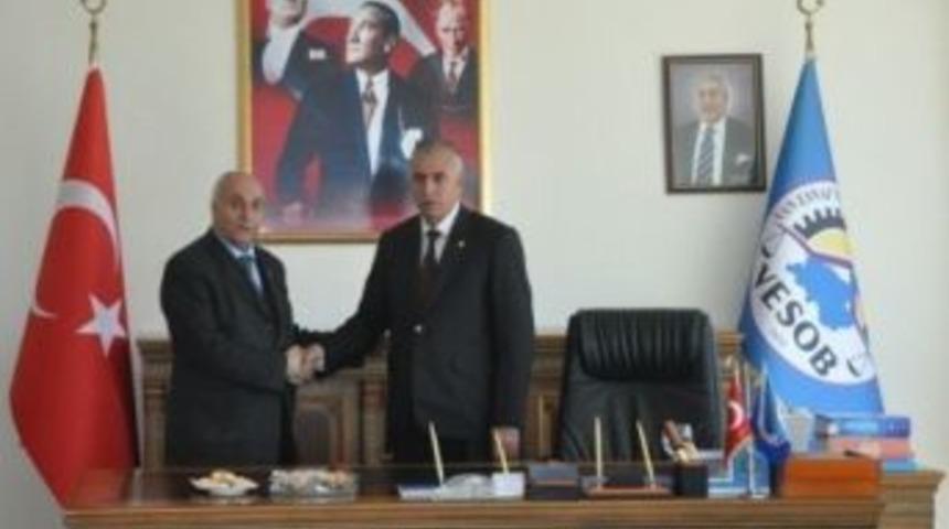 Karael, Vesob Başkanı Aydemir&rsquo;i Ziyaret Etti