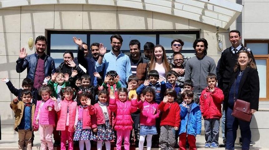 Ağrı Kardelen Anaokulu &Ouml;ğrencilerinden Ai&ccedil;&uuml;&rsquo;ye Ziyaret