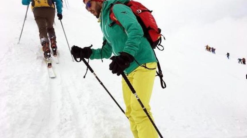 Paland&ouml;ken'de Nisan Sonunda Kayak Keyfi