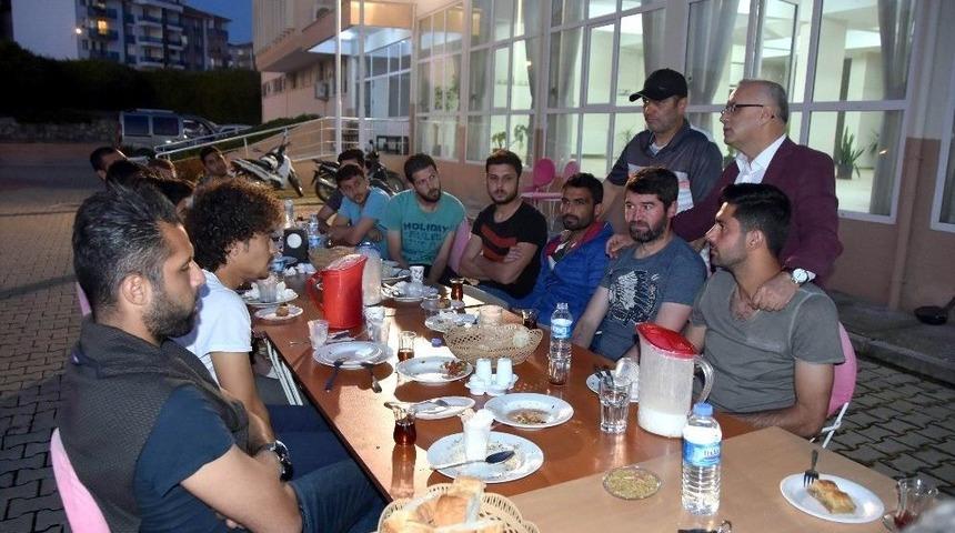 Başkan Kayda&rsquo;dan Play-out &Ouml;ncesi Moral Yemeği