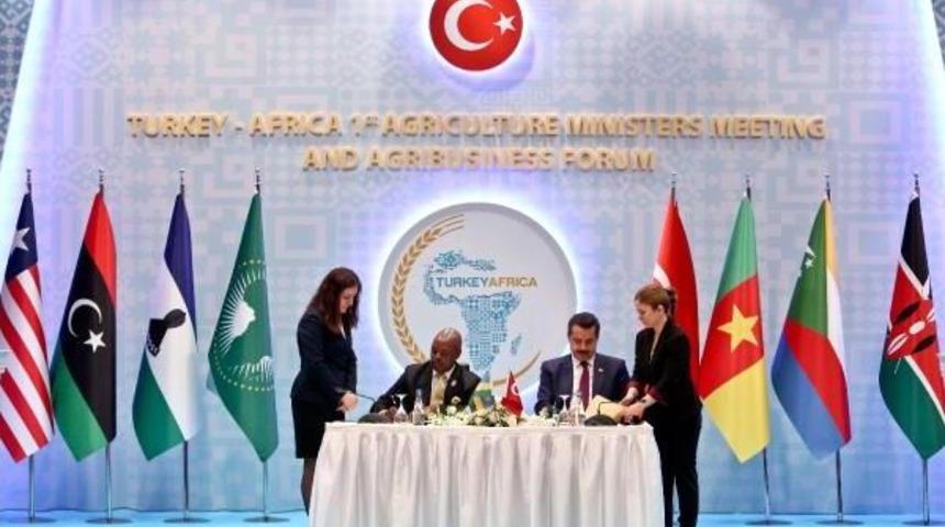 Afrika Ile Tarımda 'kazan Kazan' Imzası
