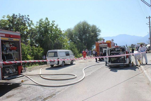 Denizli’de Yangın: 1 Ölü