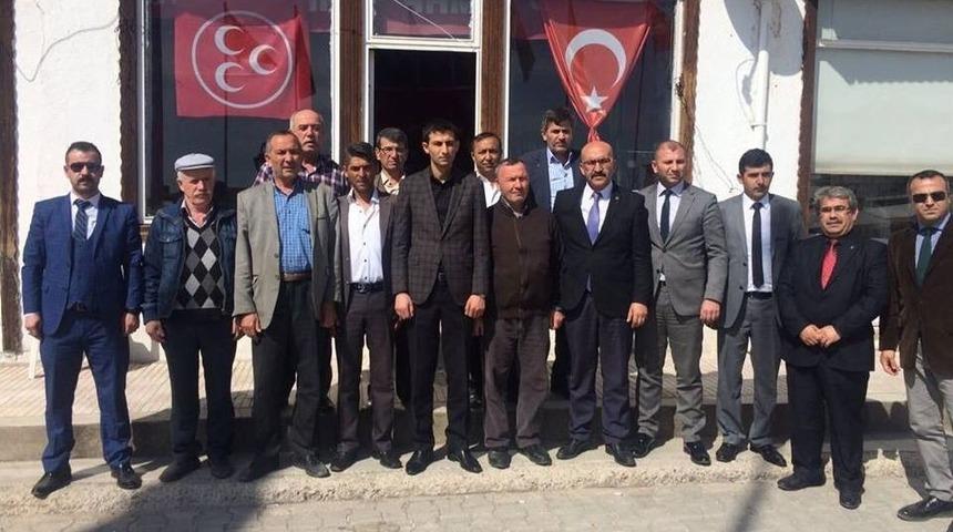 Mhp İl&ccedil;e Başkanları G&ouml;reve Başladı
