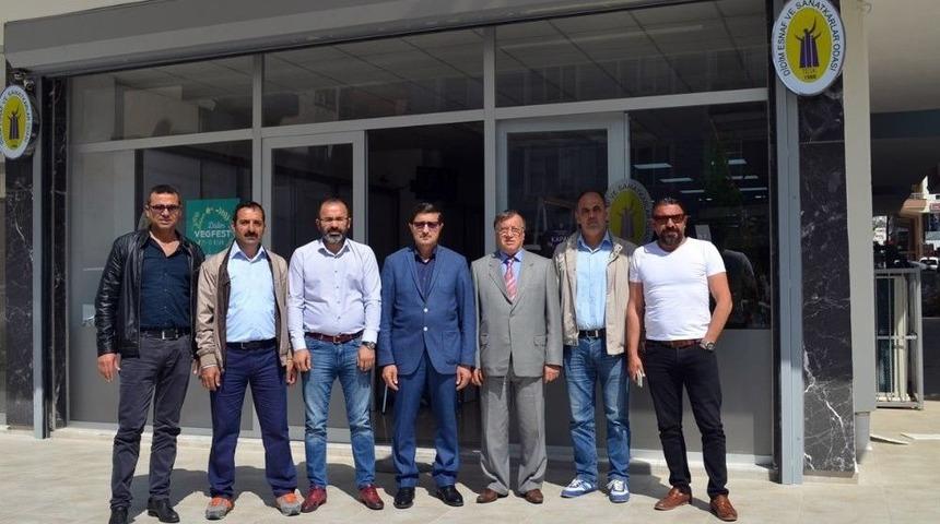 Dto Başkanı Ve Ekibinden Pektaşoğlu&rsquo;na Hayırlı Olsun Ziyareti