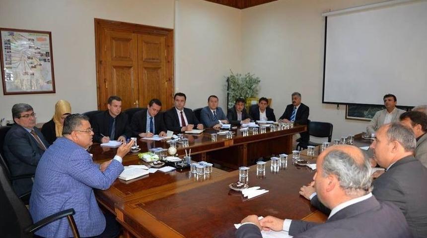 Bilecik Belediye Başkanı Yağcı, Haftalık İstişare Toplantısı Ger&ccedil;ekleştirdi