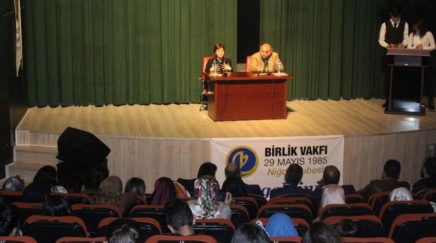 Birlik Vakfı &Ouml;ğrencileri, Nevin Şahin Ve Rahmi Dilligil İle Buluşturdu
