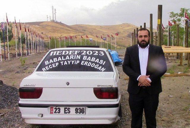 Cumhurbaşkanı Erdoğan’ın İsmini Dağa Yazdı