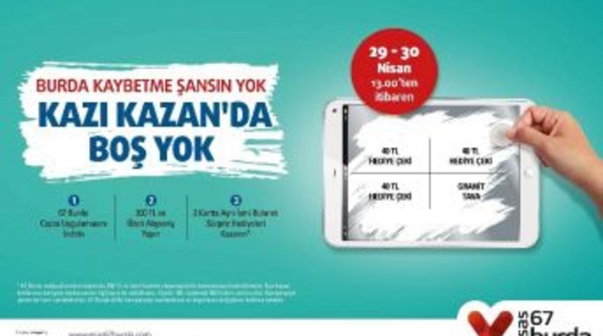 67 Burda&rsquo;dan Kazı Kazan Etkinliği