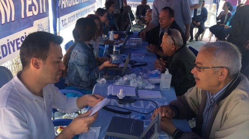 Büyükşehir Nazilli’de Ücretsiz Solum Testi Yaptı