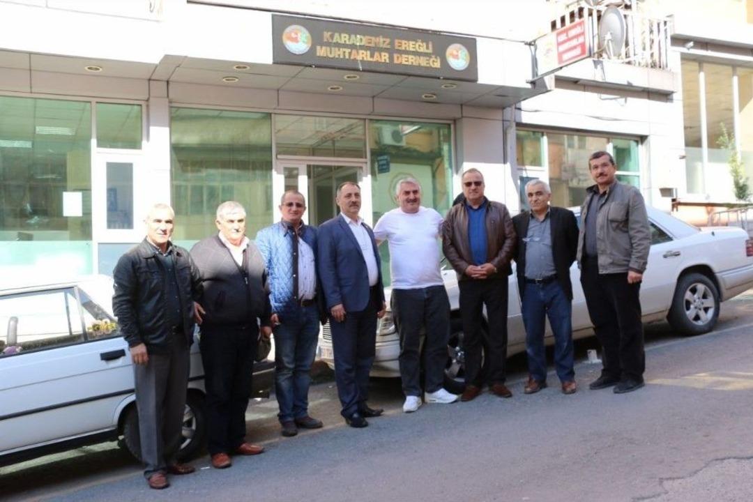 Muhtarlar Belediye Başkanı Uysal&rsquo;a Teşekk&uuml;r Etti