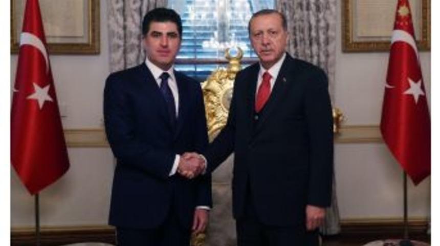 Cumhurbaşkanı Erdoğan, Barzani&rsquo;yi Kabul Etti