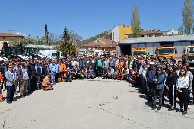 Başkan Bakıcı, Personelin 1 Mayıs İşçi Bayramlarını Kutladı