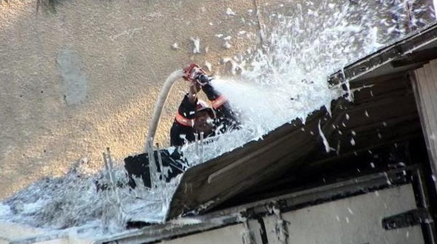 S&uuml;t &Uuml;r&uuml;nleri Fabrikasında Yangın